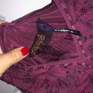 Free People embroidered dress